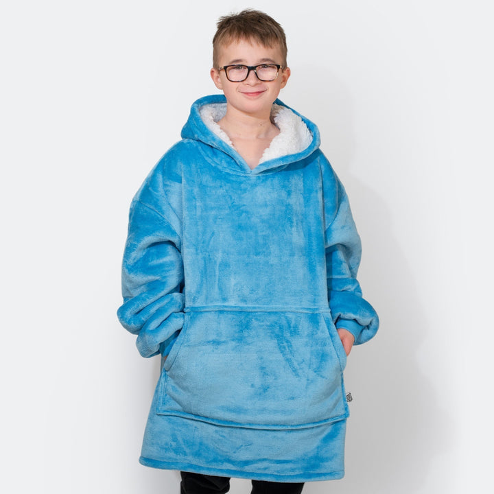 Lasten Sininen HappyHoodie