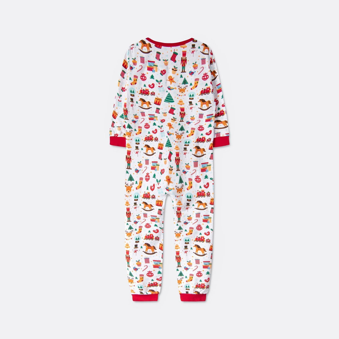 Lasten Valkoinen Joulu-Unelma Jouluhaalaripyjama