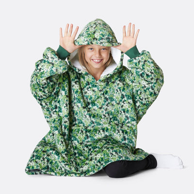 Lasten Vihreä Kameleontti HappyHoodie