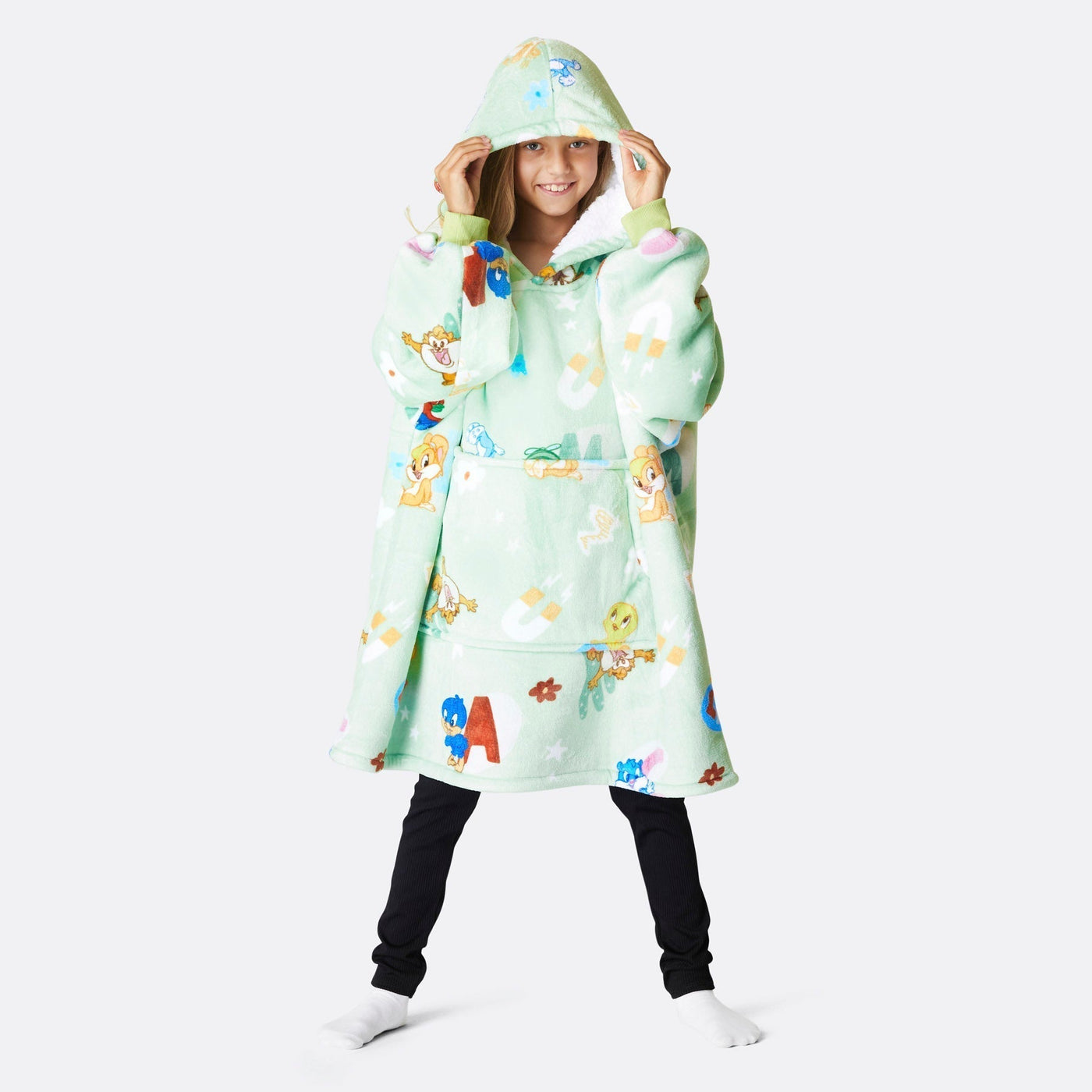 Lasten Vihreä Looney Tunes HappyHoodie