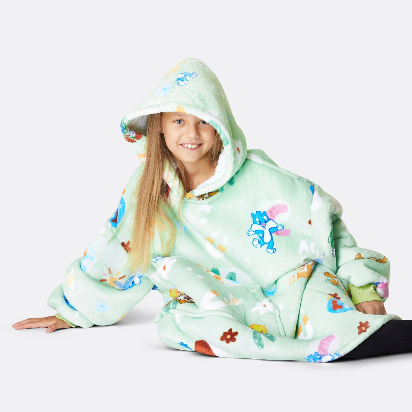 Lasten Vihreä Looney Tunes HappyHoodie