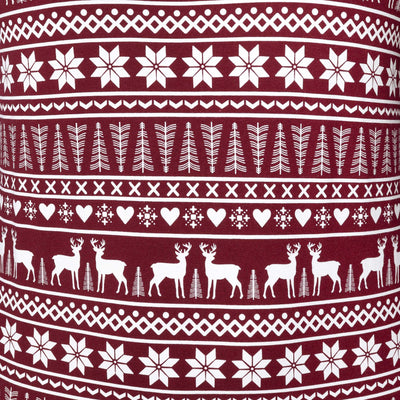 Lasten Viininpunainen Talvi Pyjama