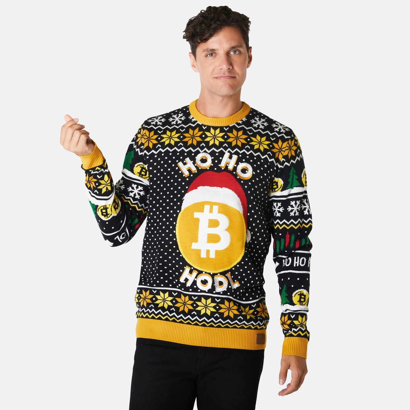 Miesten Bitcoin Jouluneule