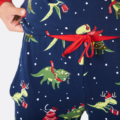 Miesten Dinosaurus Joulupyjama