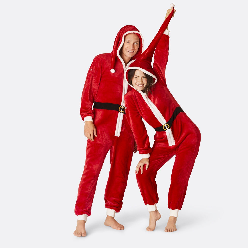 Miesten Joulupukki Onesie