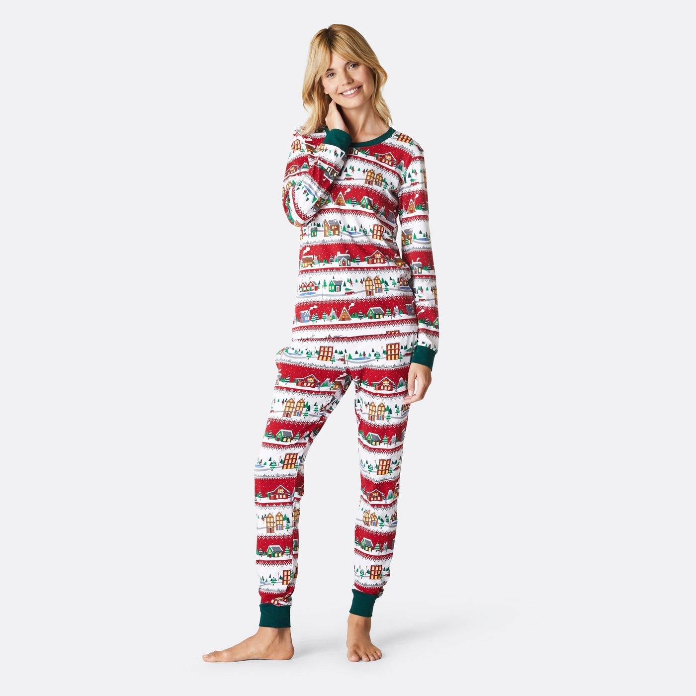 Naisten Joulumaisema Joulupyjama