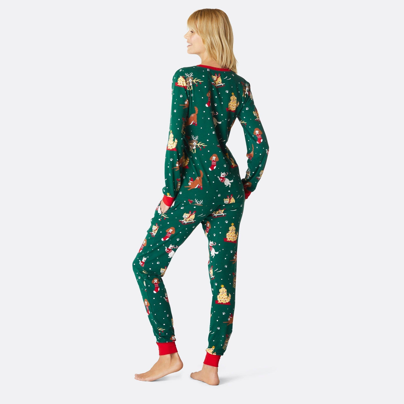 Naisten Koira Joulupyjama