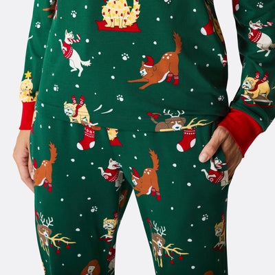 Naisten Koira Joulupyjama