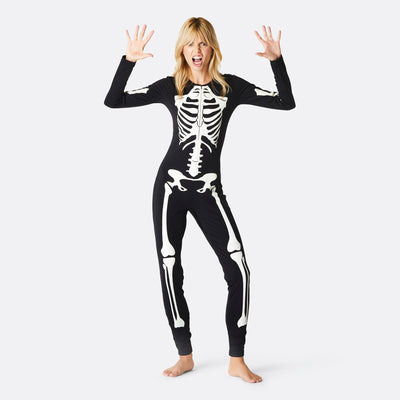 Naisten Pääkallo Halloween Bodysuit