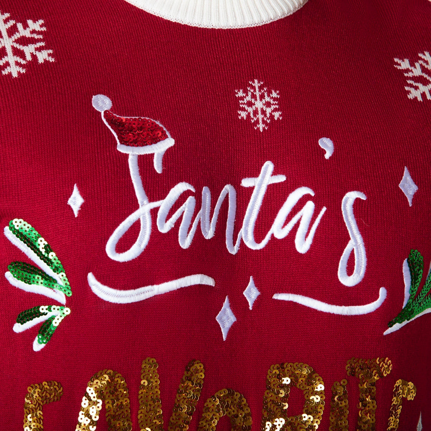Naisten Santa's Favorite Ho Jouluneule