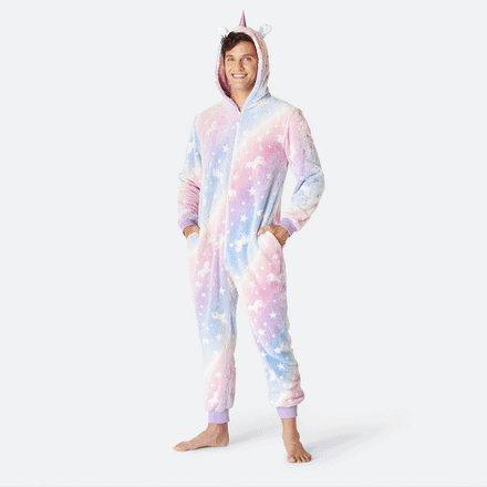 Miesten Yksisarvis Onesie