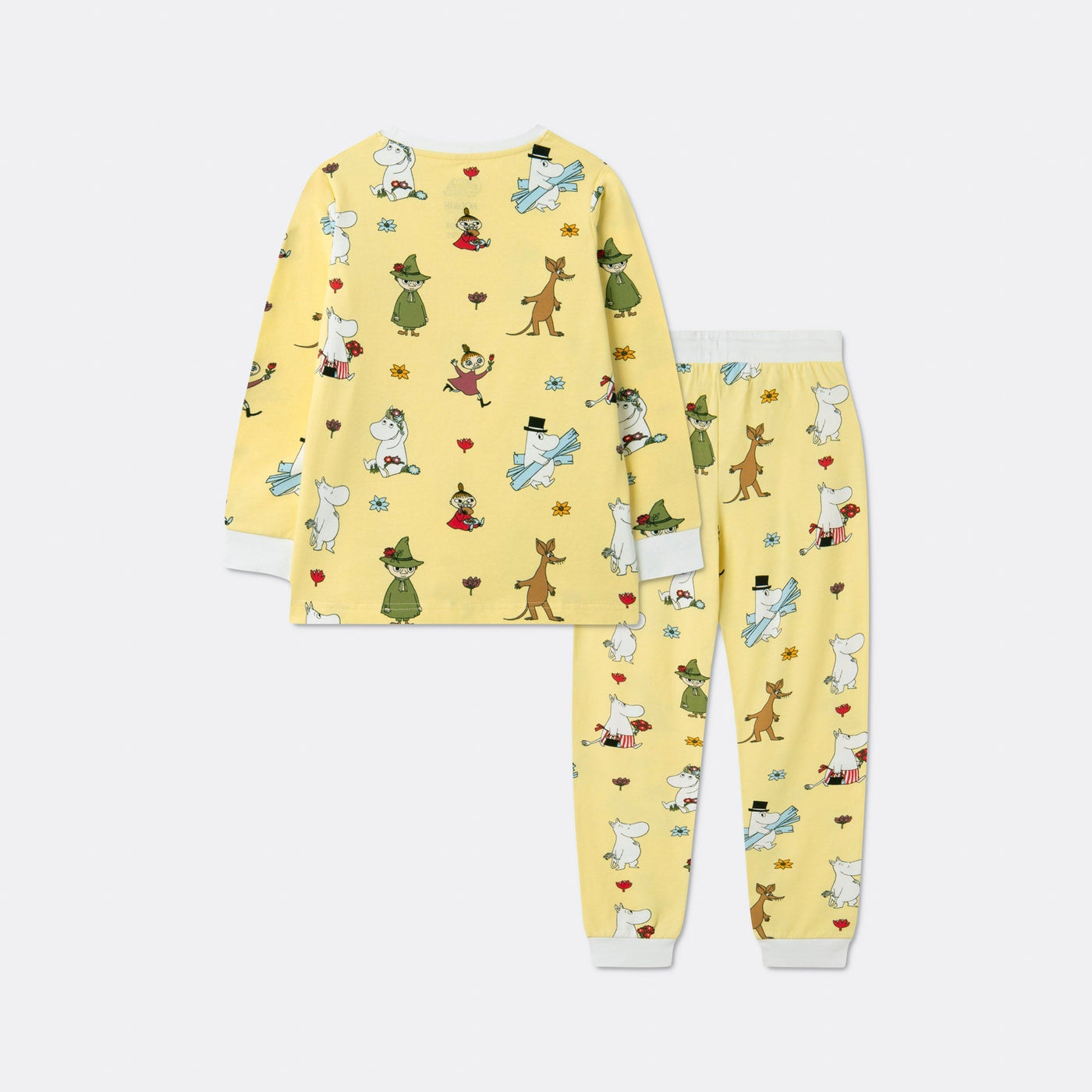 Lasten Keltainen Muumi Pyjama