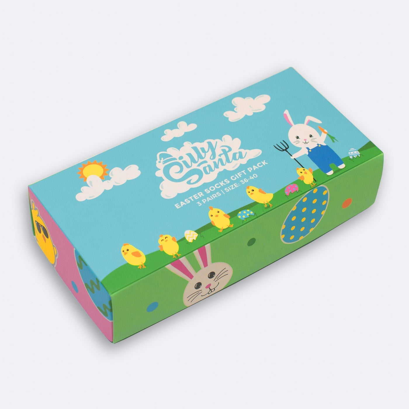 Pääsiäissukat Lahjapaketti (3-pack)