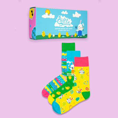 Pääsiäissukat Lahjapaketti (3-pack)