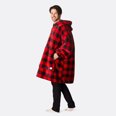Punainen Ruutu HappyHoodie