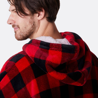 Punainen Ruutu HappyHoodie