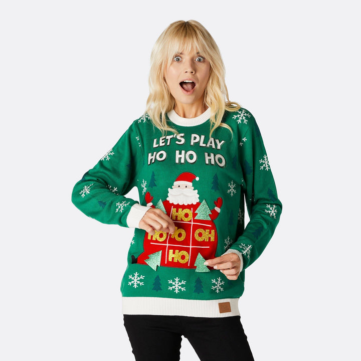 Naisten Ho Ho Ho Jouluneule