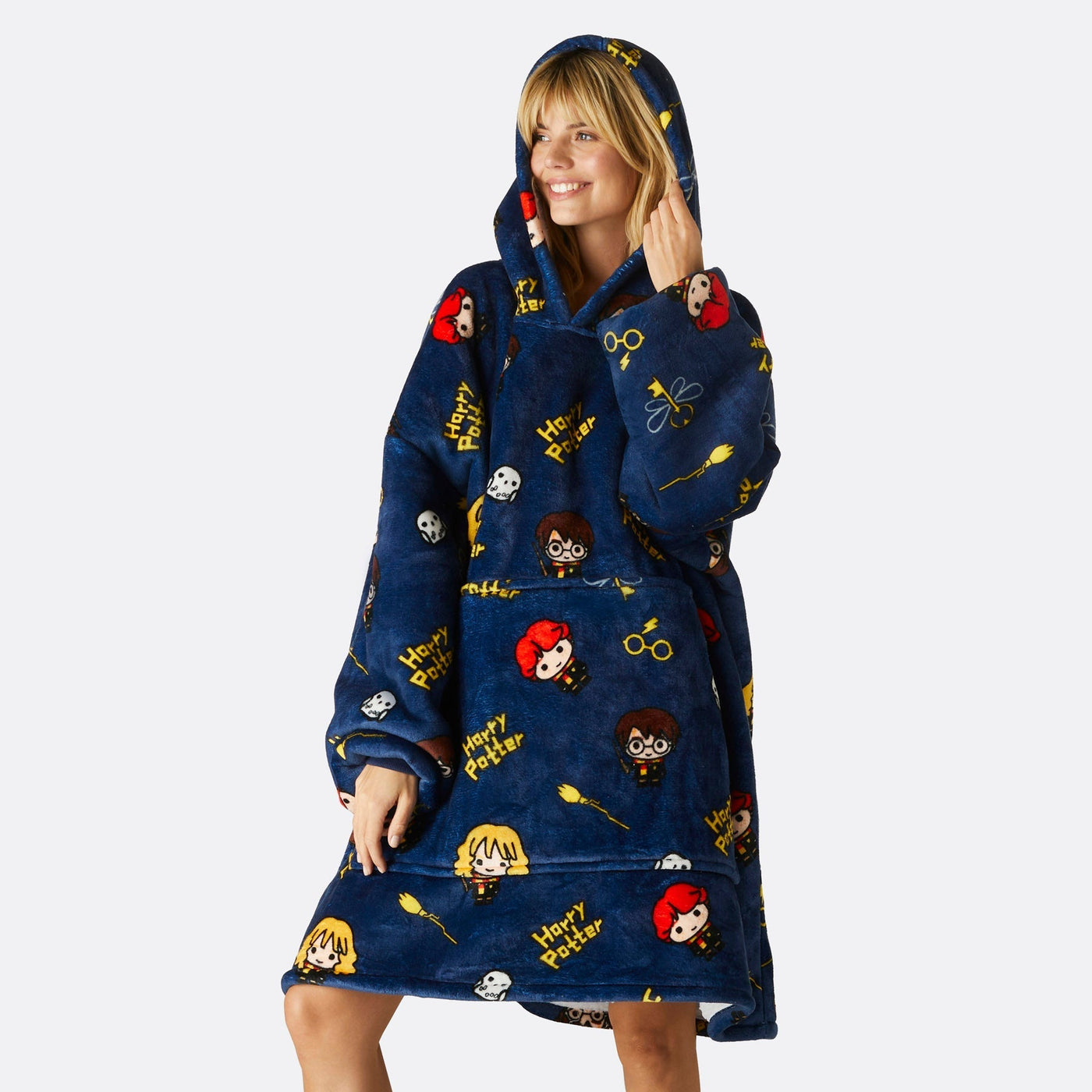 Sininen Harry Potter HappyHoodie