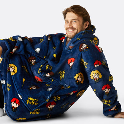 Sininen Harry Potter HappyHoodie