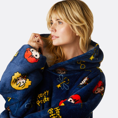 Sininen Harry Potter HappyHoodie