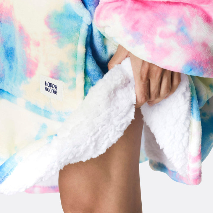 Tie Dye Sininen HappyHoodie