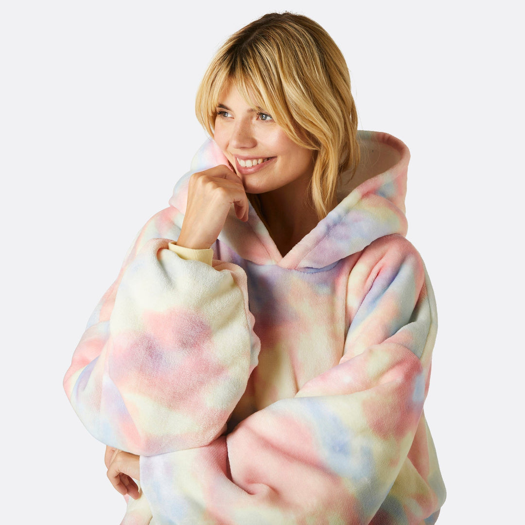 Tiedye Pastel HappyHoodie