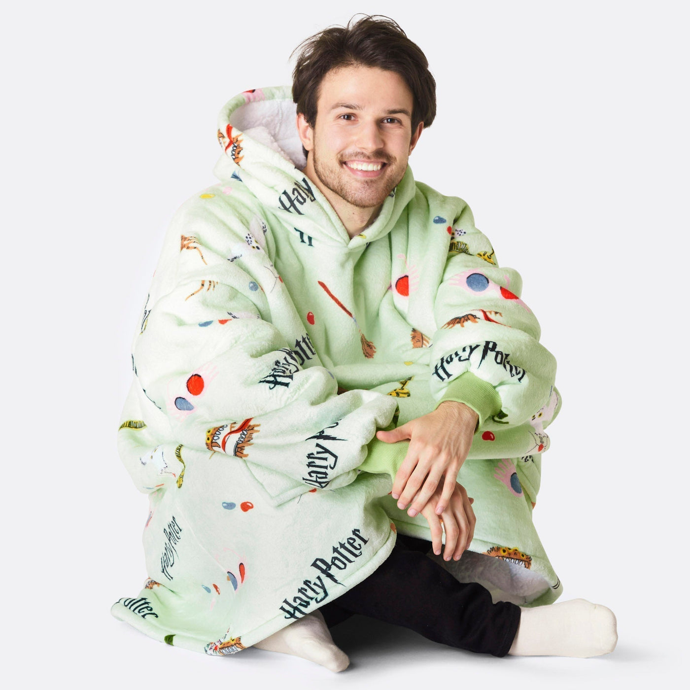 Vihreä Harry Potter HappyHoodie