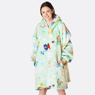 Vihreä Looney Tunes HappyHoodie